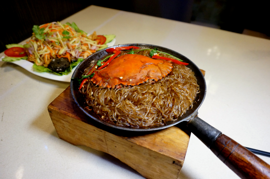 San Thai Ouk Macau: Chinese Vermicelli with Crab