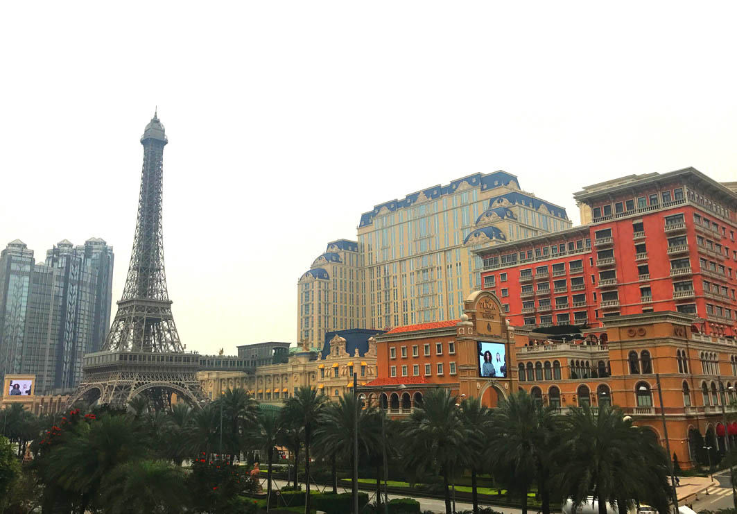 Macau: Eiffel Tower and the Parisian Macao