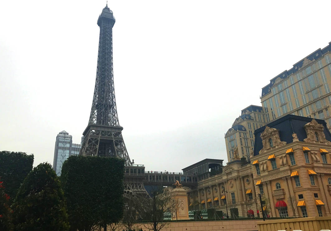 Macau: Eiffel Tower at Parisian Macao