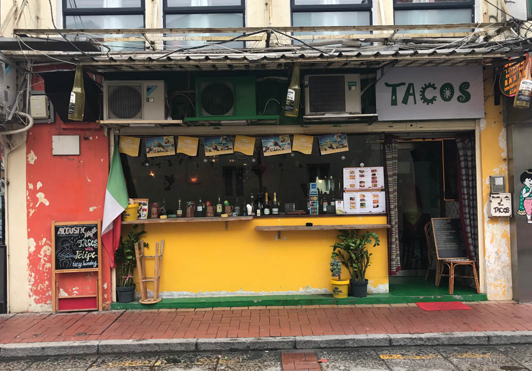 Tacos Macau: Entrance