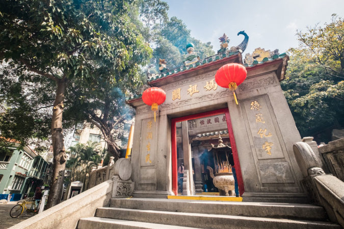 A-Ma Temple: Exterior