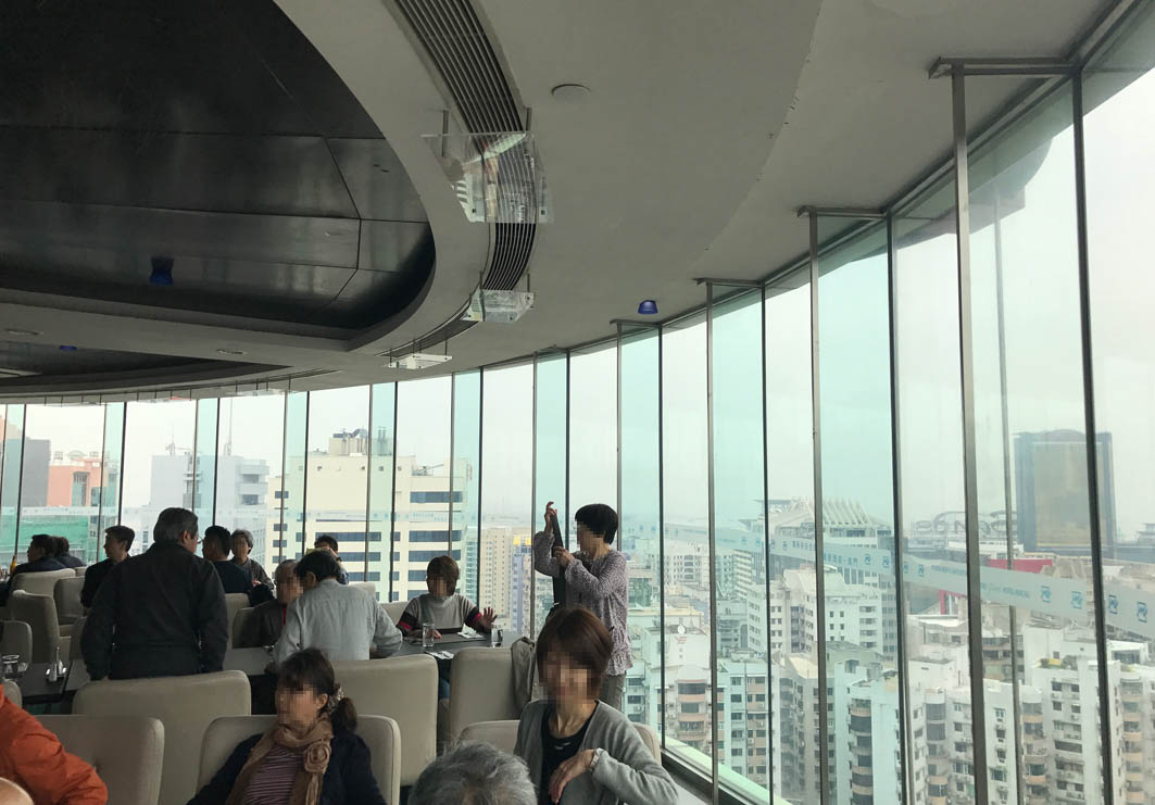 Rotunda Revolving Restaurant in Macau: Interior