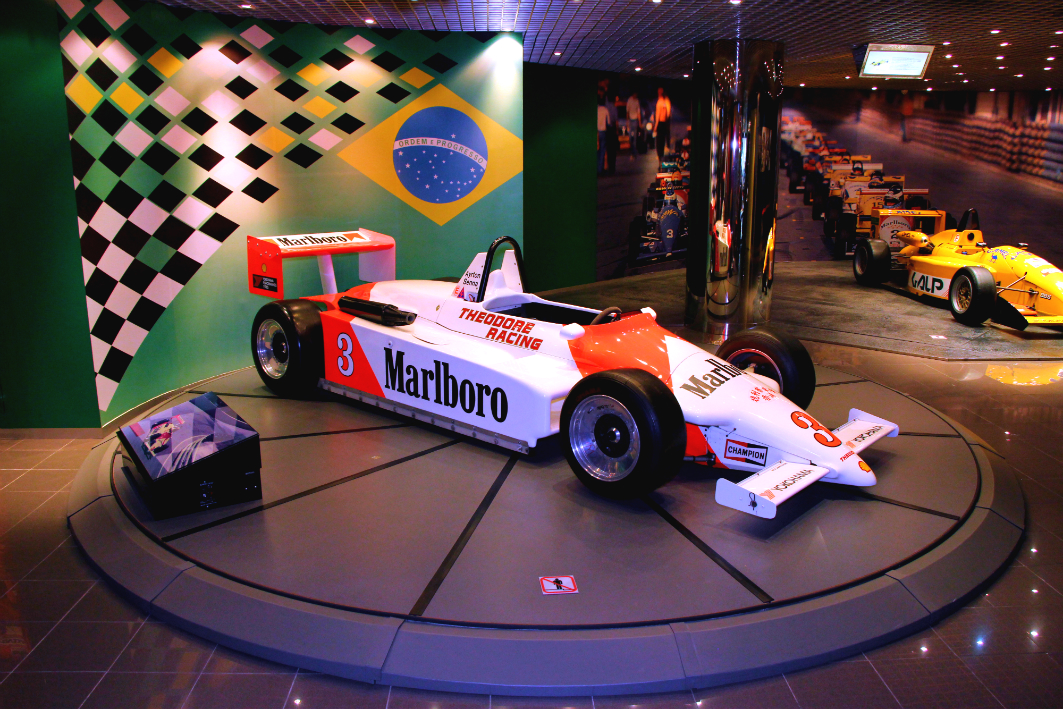 Grand Prix Museum in Macau: Senna's Car