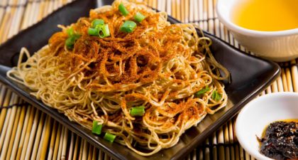 Wong Kun Sio Kung: Shrimp Roe Stir Noodle